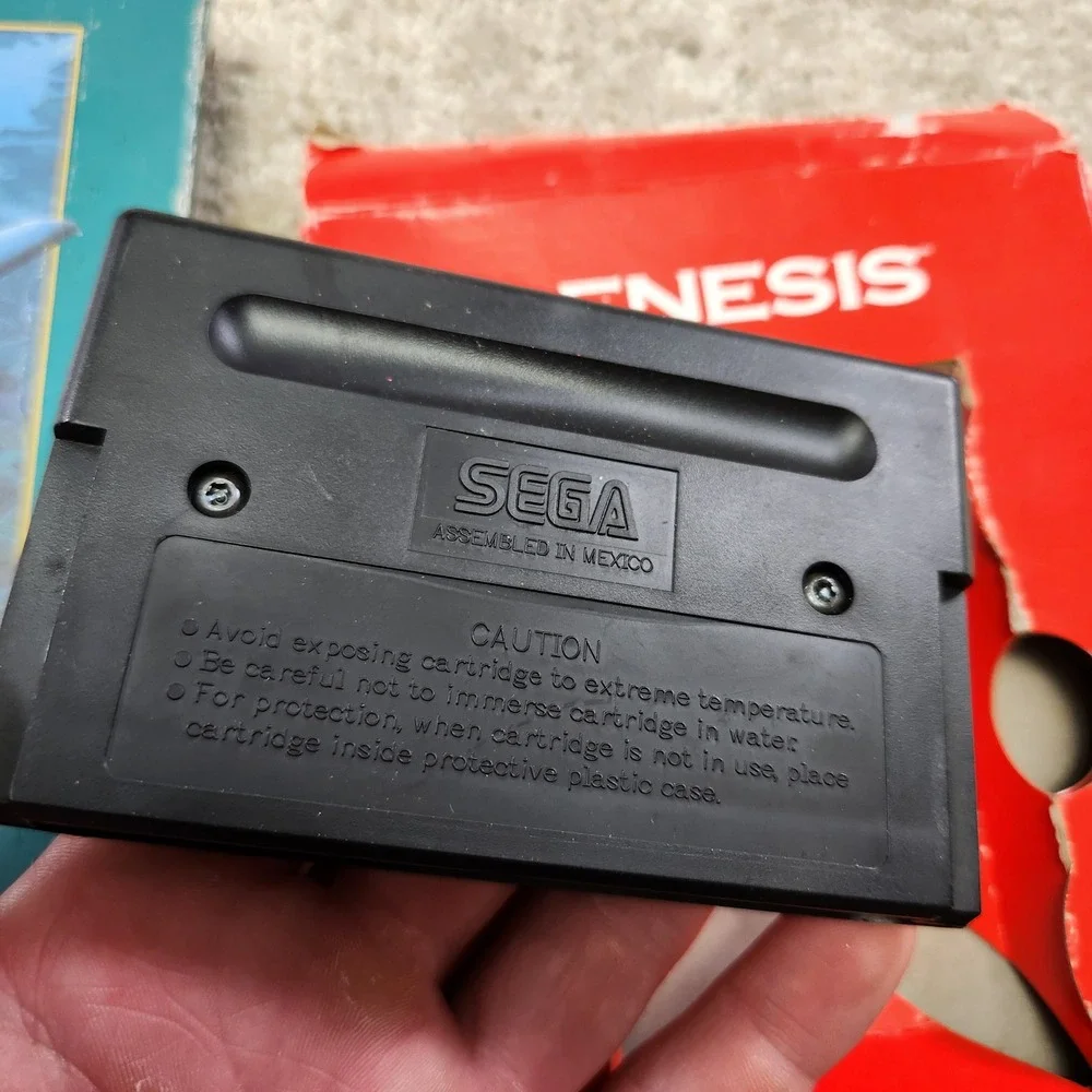F-15 Strike Eagle II Sega Genesis Game CIB MicroProse 1993 T-104036